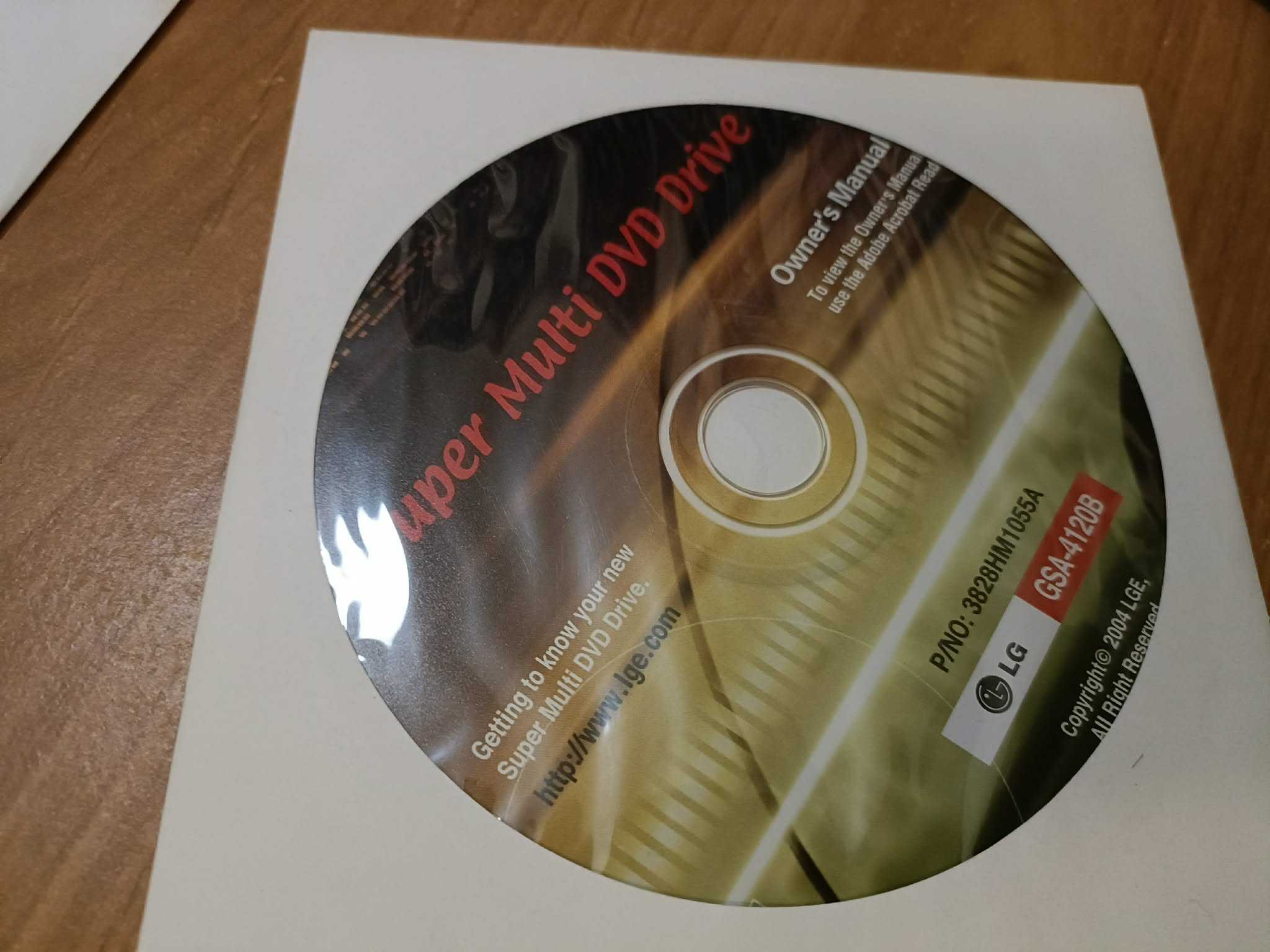 Super Multi Dvd driver program