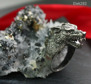 Farkas Exkluzív Ezüst Gyűrű