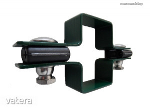 3D Zártszelvény kerítés bilincs KÖZTES 60 × 40 mm ZÖLD Kód:BKZ