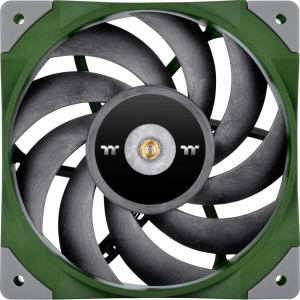 Thermaltake TOUGHFAN 12 Radiator Fan Számítógépház ventilátor Racing zöld (Sz x Ma x Mé) 120 x 25...