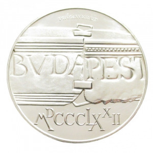Magyarország, 100 forint 1972 - Budapest - PRÓBAVERET - TERVEZET aUNC+, 22g640