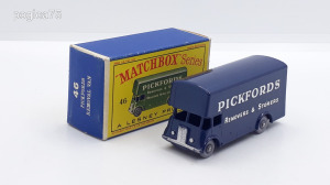 Matchbox Moko,Regular Wheels.Pickfords Removal van +Eredeti doboz.Ritka szürke kerék.Ritkaság !!!!!!