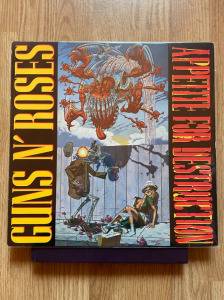 Guns n Roses Apetitte for destruction bakelit vinyl