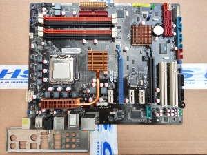 Asus P5Q3 alaplap Intel Core2 Quad Q6600 processzorral