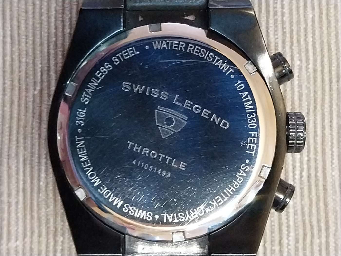 Swiss Legend quartz férfi karóra