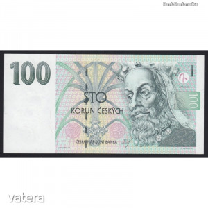 Csehország, 100 korun 1997 UNC