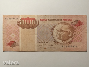 Angola 500000 kwanza 1995