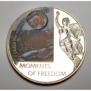 Libéria, 10 dollars 2006 PP - A szabadság pillanatai - Globális háború a terrorizmus ellen - 200 UNC