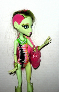 Monster High   - Venus McFlytrap - Vízparti baba