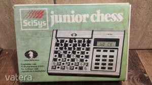 SAKK KOMPUTER SAKK GÉP - SciSys junior chess - dobozos - működik