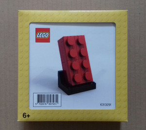 LIMITÁLT: ÚJ LEGO 6313291 / 5006085 VIP építhető PIROS kocka boltban NEM kapható. Duplo City Technic