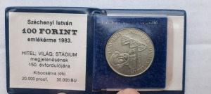 100 Forint Széchenyi István 1983 BU - 1 Ft.NMÁ!