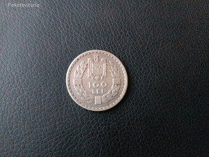 Román 100 lei 1932 ezüst  (C053) - Fix áron!!!