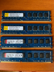 4x8GB DDR 3 1600Mhz ramok