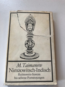 M. Taimanow: Nimzowitsch-Indisch Rubinstein-System bis seltene Fortsetzungen / Sakk könyv (*03)