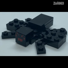 LEGO Minecraft pók, fekete (minespider04) - új