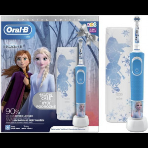 Braun Oral-B D100 Vitality Frozen II elektromos fogkefe + útitok (4210201419662) (10PO010291)