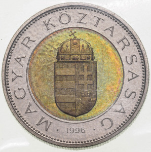 100 Forint 1996.10.21. (Ni/CuNi) 8,00g Proof