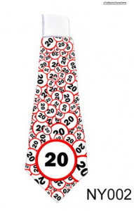 20. Születésnap 002 - Tréfás Nyakkendő