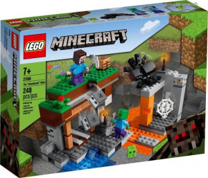 LEGO Minecraft 21166 - Az elhagyatott bánya Új,bontatlan (doboza kicsit sérült)