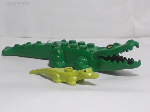 Lego City Wildlife Rescue 60353 Alligátor Család (felnőtt és bébi) figurák 2022