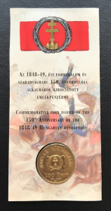 1848/49-es szabadságharc 100 Forint 1998 bliszterben