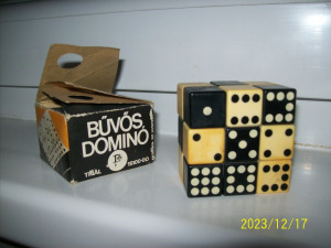 Retro trafikáru-Bűvös dominó (Eredeti dobozával)