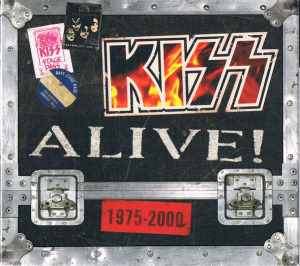 KISS - ALIVE! 1975-2000 4CD+BOOKLET (KÜLSŐ TOK NÉLKÜL!)