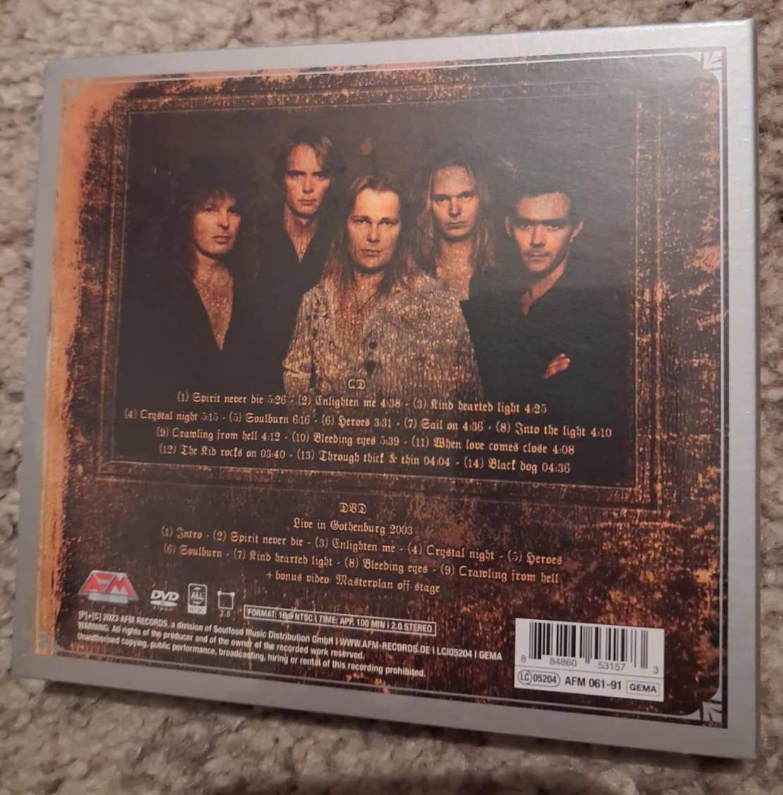 Masterplan-Masterplan CD/DVD