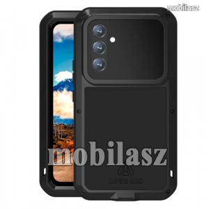 Samsung Galaxy A54 5G (SM-A546), Love Mei Powerful védőtok, ütésálló, fém keret, Gorilla Glass, Fe