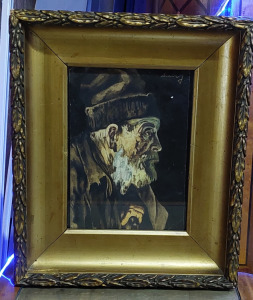 Jelzett festmény, idős férfi portré (meghosszabbítva: 3188647670) - Vatera.hu Kép