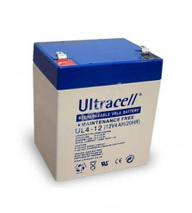 ULTRACELL 12V 4Ah Zselés ólom akkumulátor