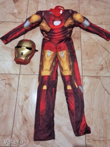 Új izmosított Vasember jelmez több méretben Iron Man Vas Ember jelmez