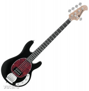 Dimavery - MM-505 E-Bass elektromos basszusgitár fekete ajándék puhatok