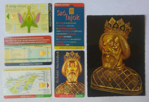 MATÁV telefonkártya - Téma: Oktatás - Puska sorozatból 5 darab