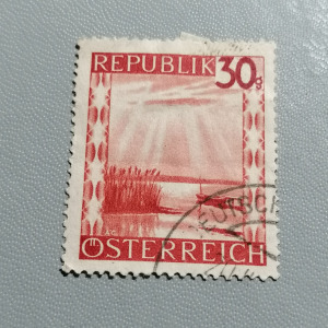 Pecsételt bélyeg Ausztria. * 1946. / törés /