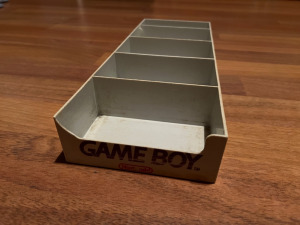 Nintendo Gameboy játék tároló