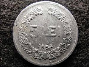 Románia Népköztársaság (1947-1965) 5 Lej 1951 (id83316)