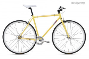 Csepel Royal 3* férfi fixi kerékpár 52 cm Sárga