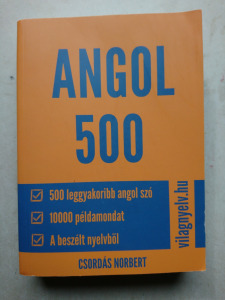 Csordás Norbert : ANGOL 500 -( Újszerű  !! )