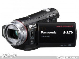 Panasonic HDC-SD100 Full HD 1920X1080 kamera camera táskával eredeti dobozában