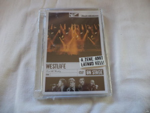 [ABC] Westlife - On Stage zenei DVD, ÚJ!