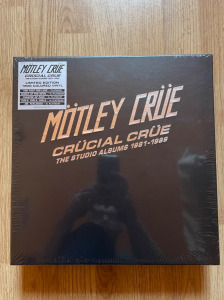 Mötley Crüe Crücial crüe 82-89 5-lp Box set
