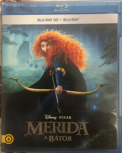 Merida, a bátor (BD3D+BD/Blu-Ray - 2 lemez) (Disney/Pixar)