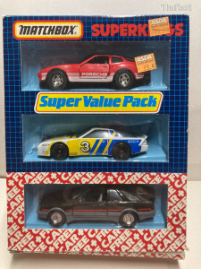 - Matchbox Super Kings - 3db-os Super Value Pack szett modell készlet 1987 - ÚJ dobozos ritkaság
