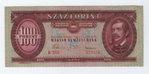 1960 100 forint UNC