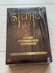 Stephen King díszdoboz (3 DVD, ebből 2 DVD bontatlan)