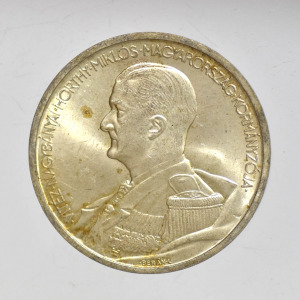 1939  Horthy  ezüst 5 Pengő  UNC  -ÁPR15