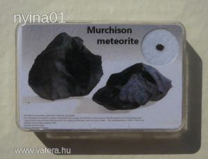 METEORIT Murchison > Világ ritka meteoritjai > DÍSZDOBOZOS gyűjtemény > EXTRA LEG- METEORIT !!!