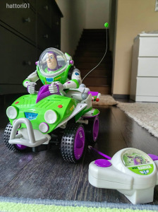 Toy Story Buzz Lightyear távirányítós quad